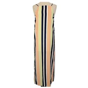 Do+be striped maxi dress sz Small